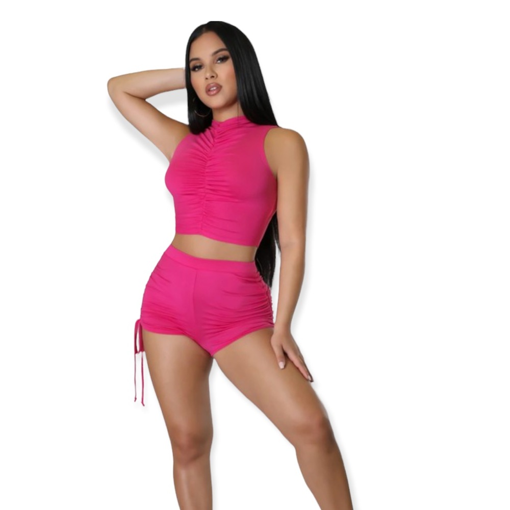 Fuchsia Raspberry Runch Two Piece Set - Picture 3 of 9